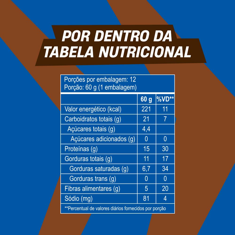 Barrinha de Proteína +Mu Performance Mukebar Chocolate