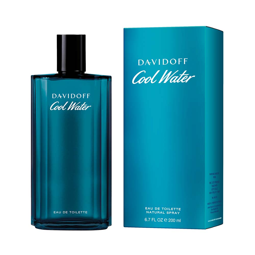 Cool Water Masculino Eau De Toilette Davidoff 200 Ml