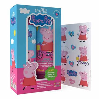 Griffus Peppa Pig Kit - Shampoo + Creme Multifuncional
