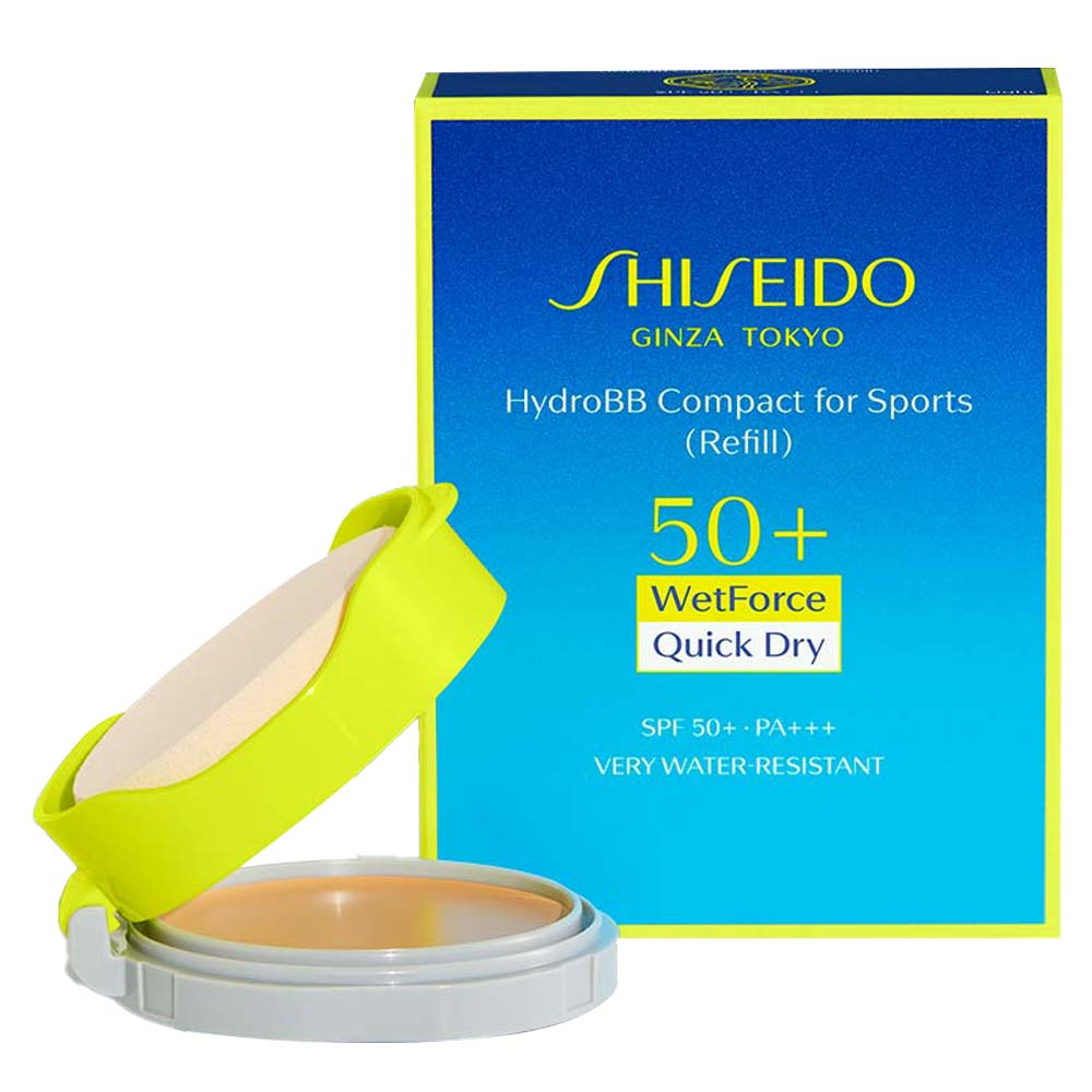 Base Solar Compacta Refil Shiseido - Hydro BB Compact For Sports FPS50+