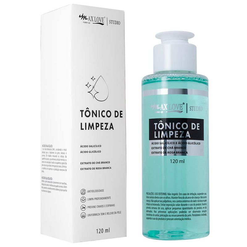 Tônico de Limpeza Facial Max Love - Época Cosméticos