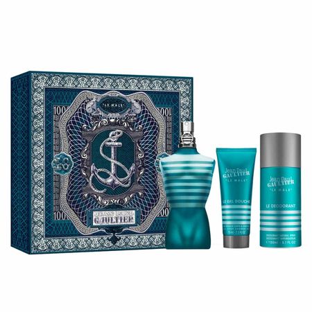 Coffret-Le-Male-Jean-Paul-Gaultier-Kit---Perfume-Masculino-EDT-+-Gel-de-Banho-+-Desodorante-Spray-Kit--1
