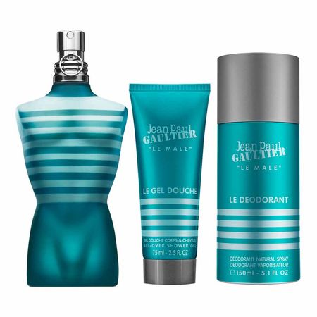 Coffret-Le-Male-Jean-Paul-Gaultier-Kit---Perfume-Masculino-EDT-+-Gel-de-Banho-+-Desodorante-Spray-Kit--2