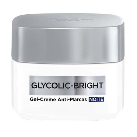 Gel-Creme-Facial-Anti-Marcas-L'Oréal-Paris---Glycolic-Bright-Noite-49g--1