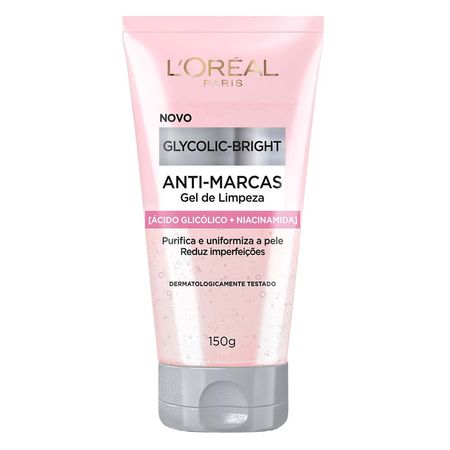 Gel-de-Limpeza-Facial-Anti-Marcas--L'Oréal-Paris---Glycolic-Bright-150g--1