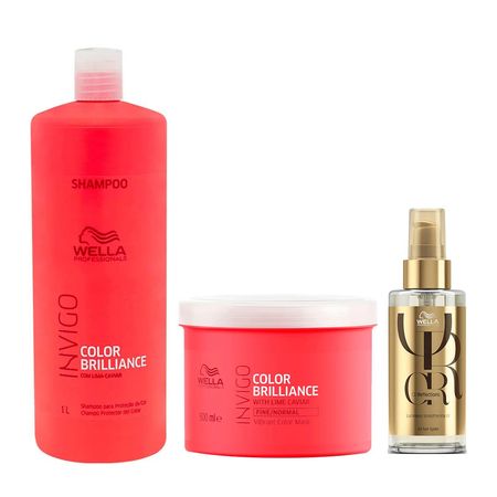 Wella-Professionals-Invigo-Color-Brilliance-Kit-–-Shampoo-+-Máscara-+-Óleo-Capilar-Kit--1