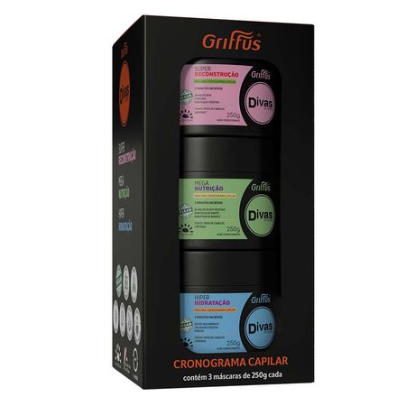 Griffus-Cronograma-Capilar-Divas-do-Brasil-Kit---Com-Três-Máscaras-Kit--1