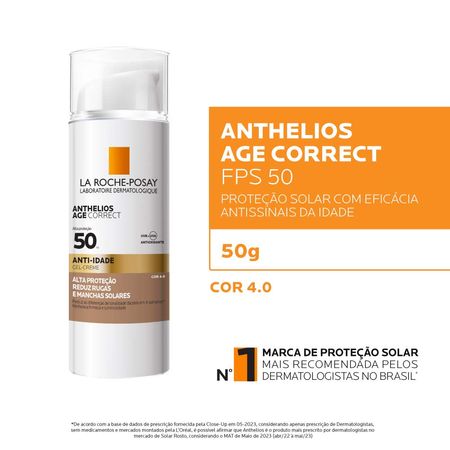 Protetor-Solar-Facial-com-Cor-La-Roche-Posay---Anthelios-Age-Correct-Fps50-4.0--4