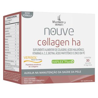 Suplemento Alimentar Mantecorp - Nouve Collagen Ha 30 Sachês