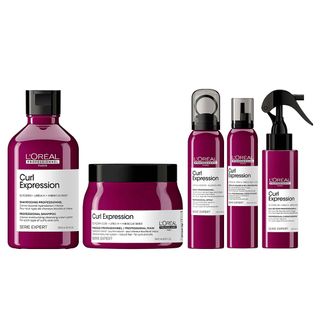 L’Oréal Professionnel Curl Expression Kit – Shampoo + Máscara + Expert 10 em 1 + Leave-in + Drying Accelerator