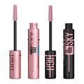 Maybelline NY Lash Sensational Sky High Kit - Máscara de Cílios À Prova D'Água + Máscara de Cílios Cosmic Black Lavável Kit