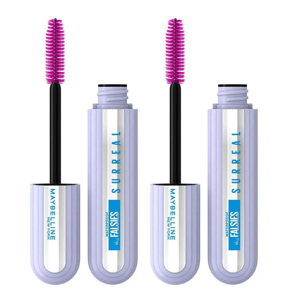Maybelline NY - The Falsies Surreal Máscara de Cílios À Prova D'Água Kit com 2 unidades