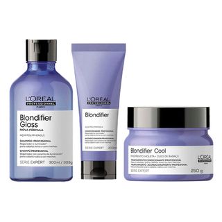 L'Oréal Professionnel Blondifier Kit – Shampoo + Máscara + Condicionador