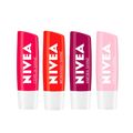 NIVEA Hidratante Labial Shine Kit com 4 unidades Kit