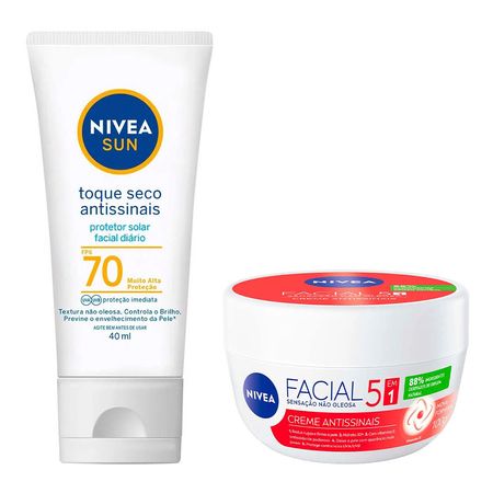 NIVEA-Kit---Protetor-Solar-Facial-Fps70-+-Creme-Facial-Antissinais-Kit--1