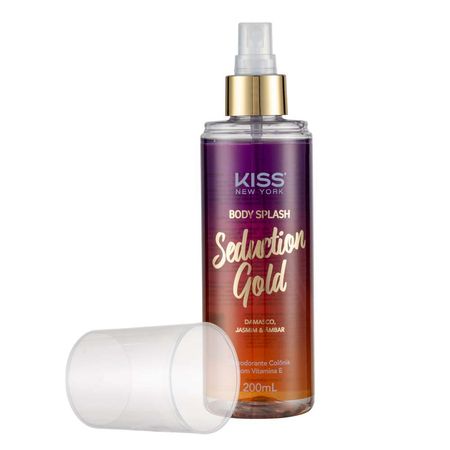 Body-Splash-Kiss-New-York-Seduction-Gold-Perfume-Corporal-200ml--2