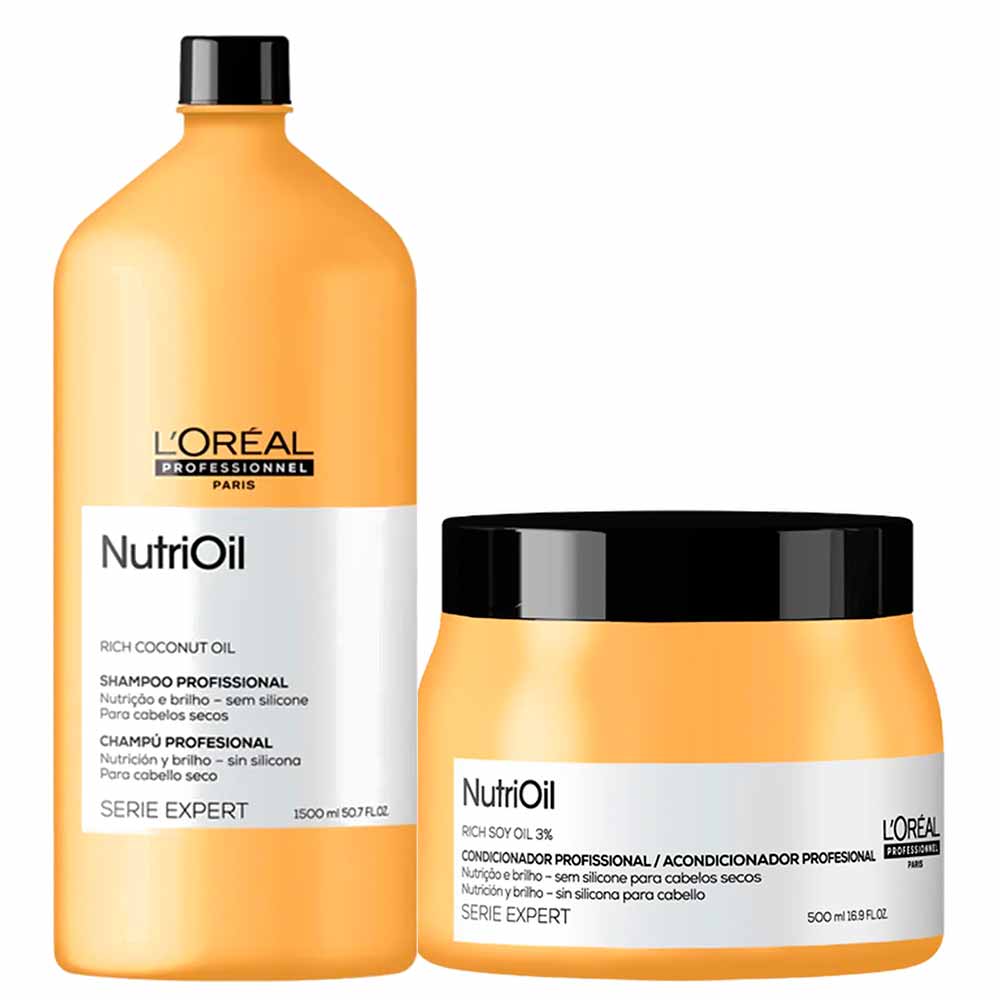 L'Oréal Professionnel NutriOil Kit – Shampoo + Máscara