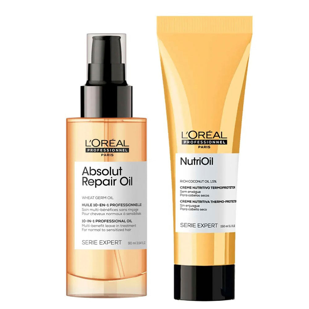 L'Oréal Professionnel Kit – Óleo Capilar + Leave-In