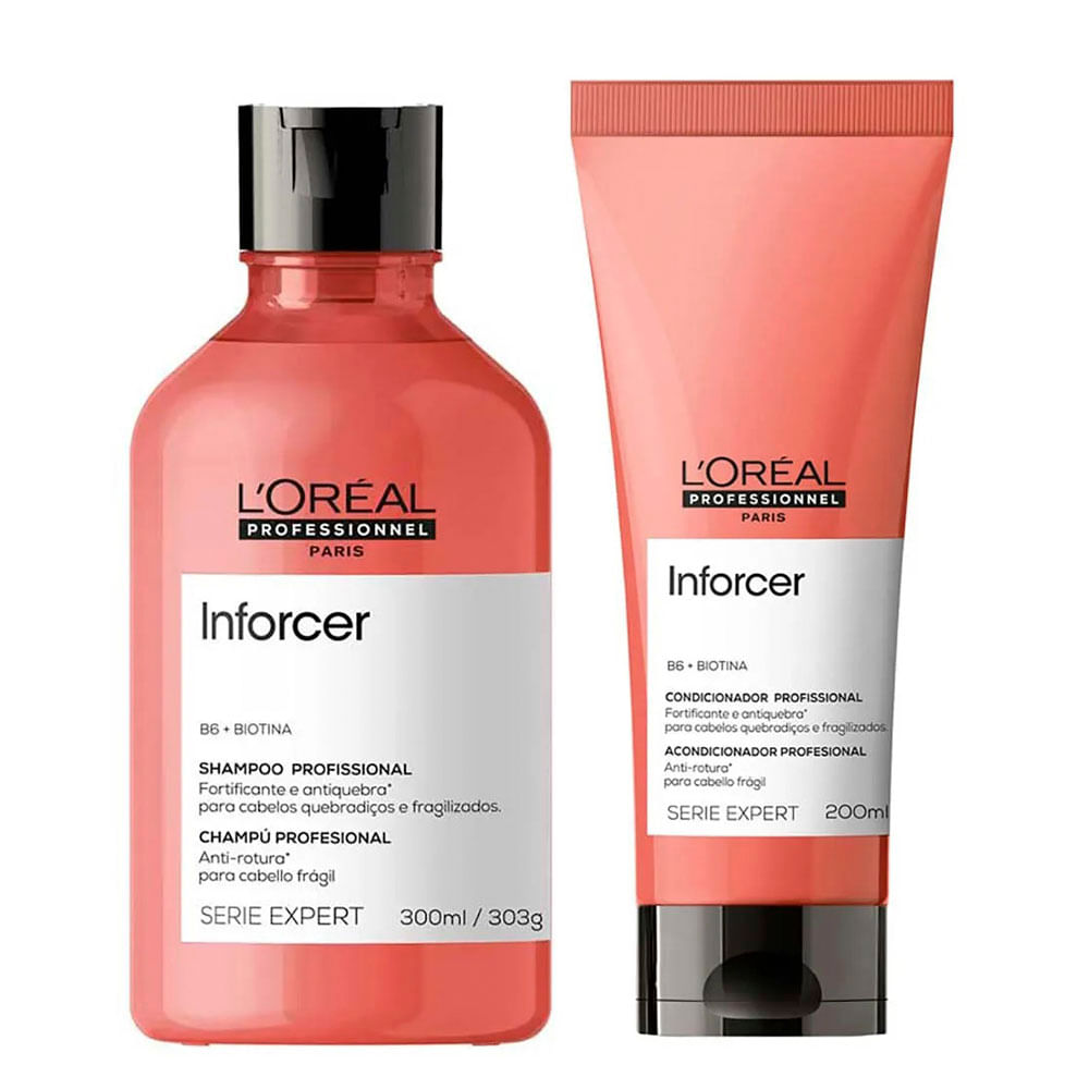 L’Oréal Professionnel Inforcer Kit – Shampoo + Condicionador