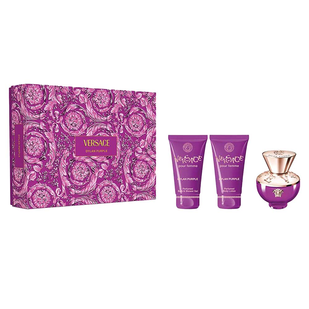 Dylan Purple Versace Coffret Perfume Feminino EDP Shower Gel