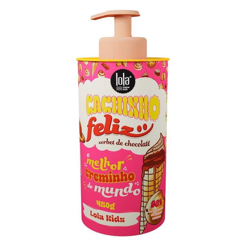 Lola Cosmetics Cachinho Feliz Chocolate Creme de Pentear 450g