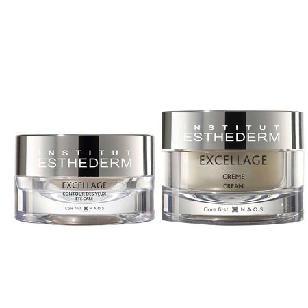 Esthederm-Excellage-Kit----Creme-Anti-Idade-Para-Área-Dos-Olhos-+-Creme-Anti-Idade-Facial-para-o-Rejuvenescimento-da-Pele-Kit--1
