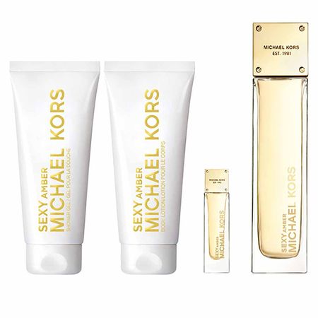 Perfume-Sexy-Amber-Michael-Kors-Coffret-Feminino-EDP-+-Body-Lotion-+-Shower-Gel-+-Miniatura-Kit--2