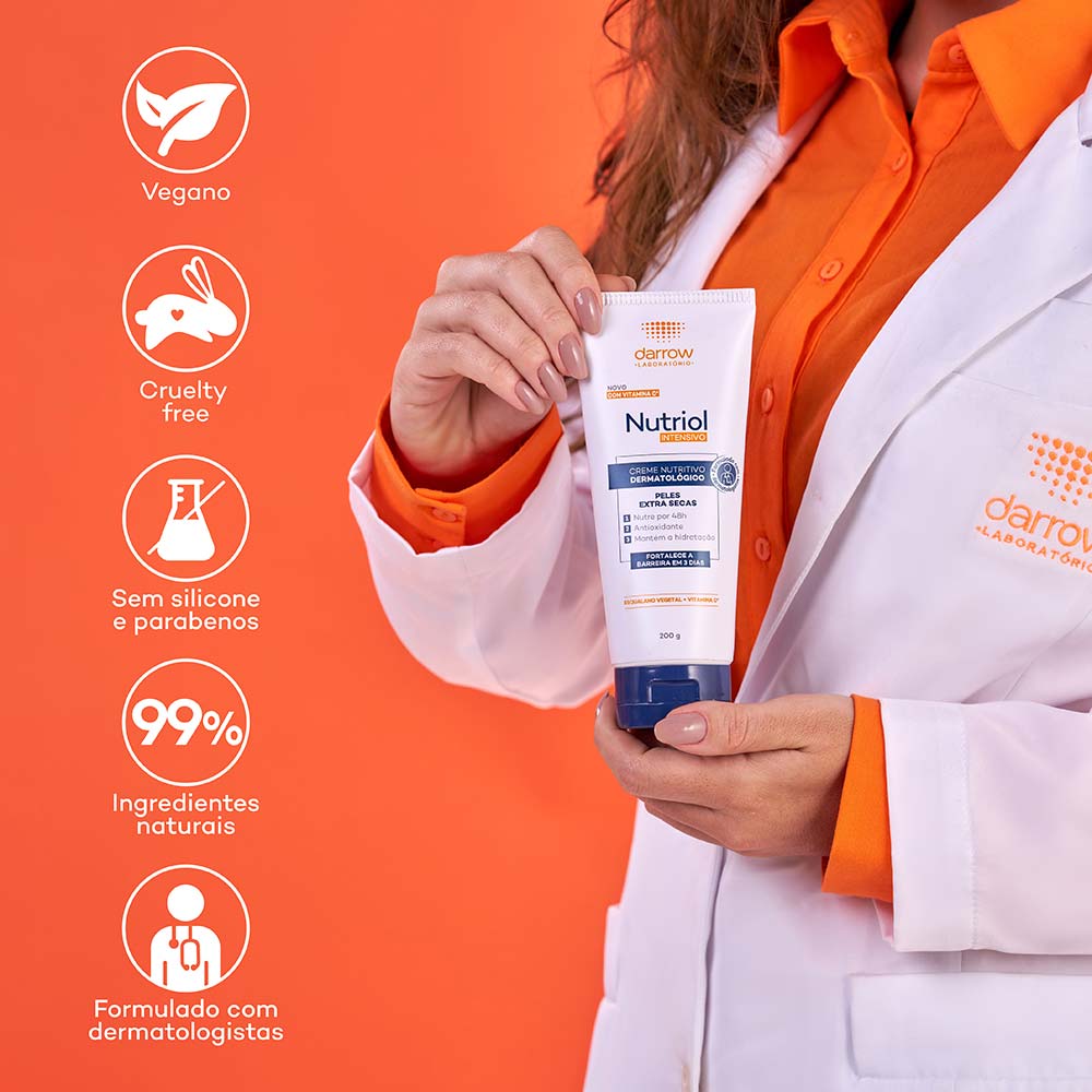Hidratante Corporal Darrow Nutriol Intensivo - Creme Nutritivo