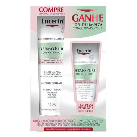 Eucerin-Dermo-Pure-Oil-Control-Gel-de-Limpeza-Concentrado-Kit-com-2-unidades-para-Peles-Oleosas-e-Acneicas-Kit--1