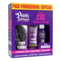 Soul Power Técnica Cog Kit - Creme Para Dedoliss + Óleo Capilar + Gelatina Kit