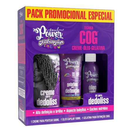 Soul-Power-Técnica-Cog-Kit---Creme-Para-Dedoliss-+-Óleo-Capilar-+-Gelatina-Kit--1