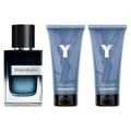 Coffret Y Yves Saint Laurent Kit - Perfume EDP + Gel de Banho + Creme Pós Barba Masculino Kit