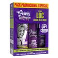Soul Power Técnica Loc Kit - Creme Para Pentear + Óleo Capilar + Gelatina Kit