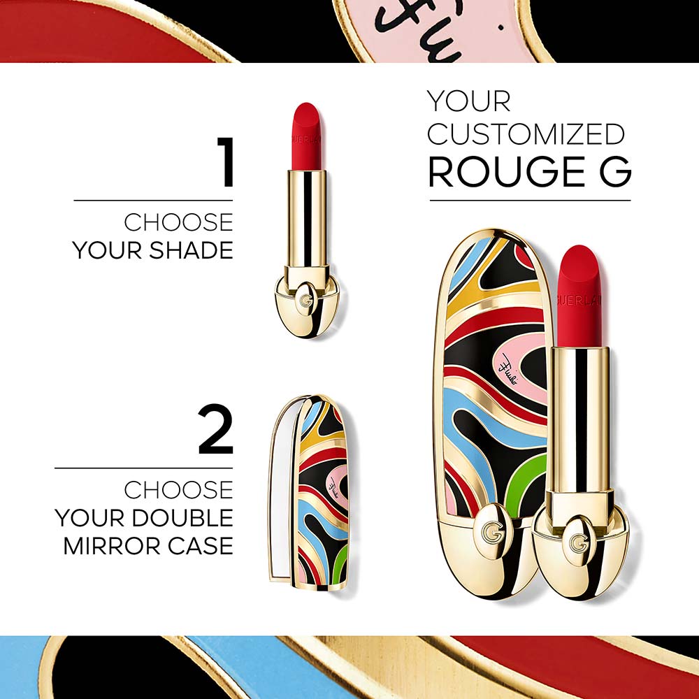 Batom Guerlain Refil Rouge G Velvet