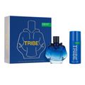 We Are Tribe Benetton Coffret  - Perfume Masculino EDT + Desodorante Kit