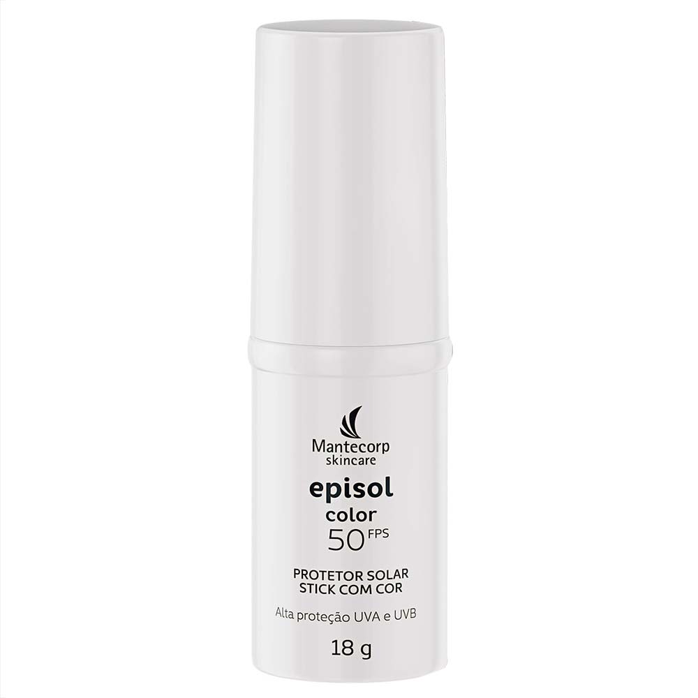 Episol Color Stick Mantecorp Skincare - Protetor Solar com Cor FPS50
