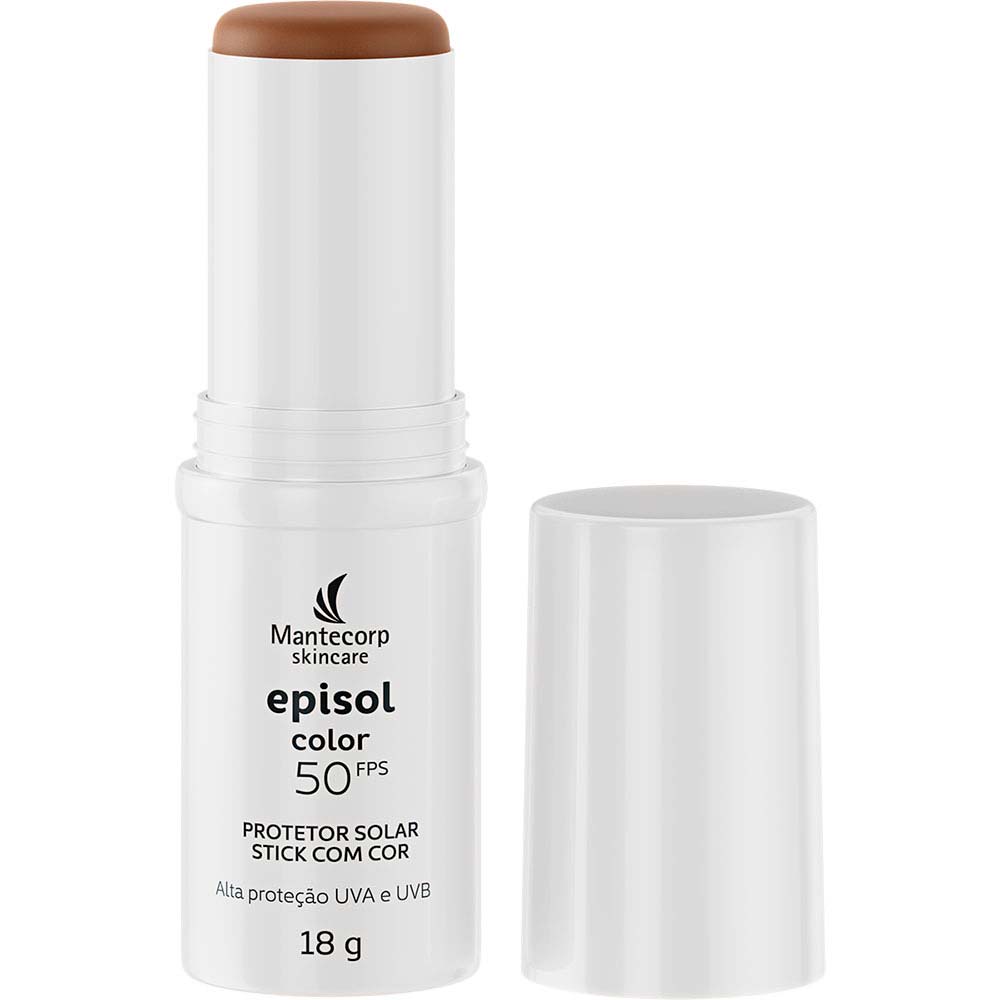 Episol Color Stick Mantecorp Skincare - Protetor Solar com Cor FPS50