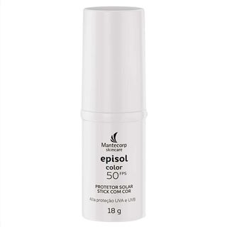 Episol Color Stick Mantecorp Skincare - Protetor Solar Com Cor Fps50 Médio Escuro