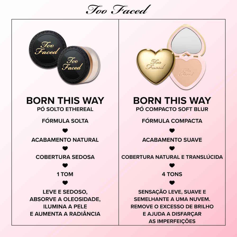 Pó Compacto Too Faced Born This Way - Soft Blur
