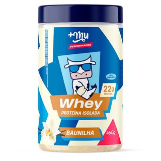 Whey Isolado e Hidrolisado +Mu Performance - Baunilha