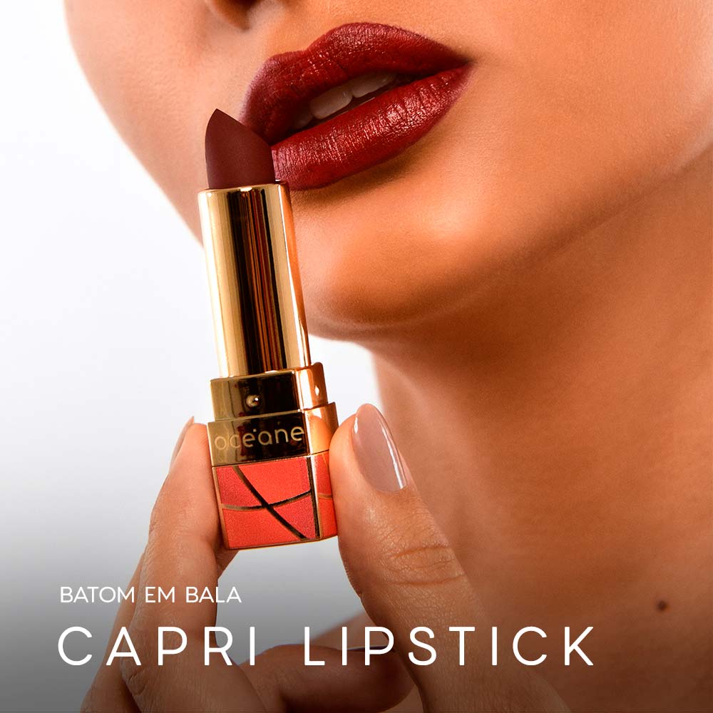 Batom Semi-Matte Océane Capri Lipstick