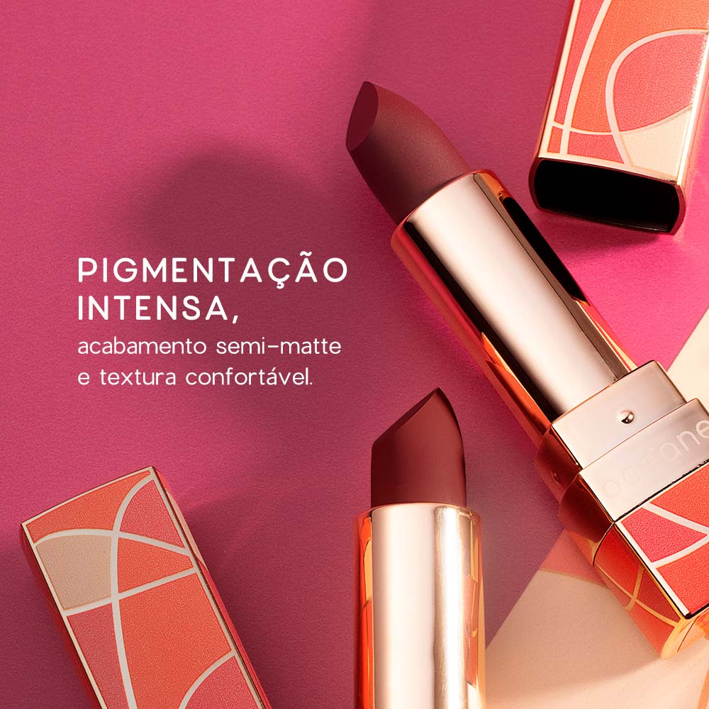 Batom Semi-Matte Océane Capri Lipstick
