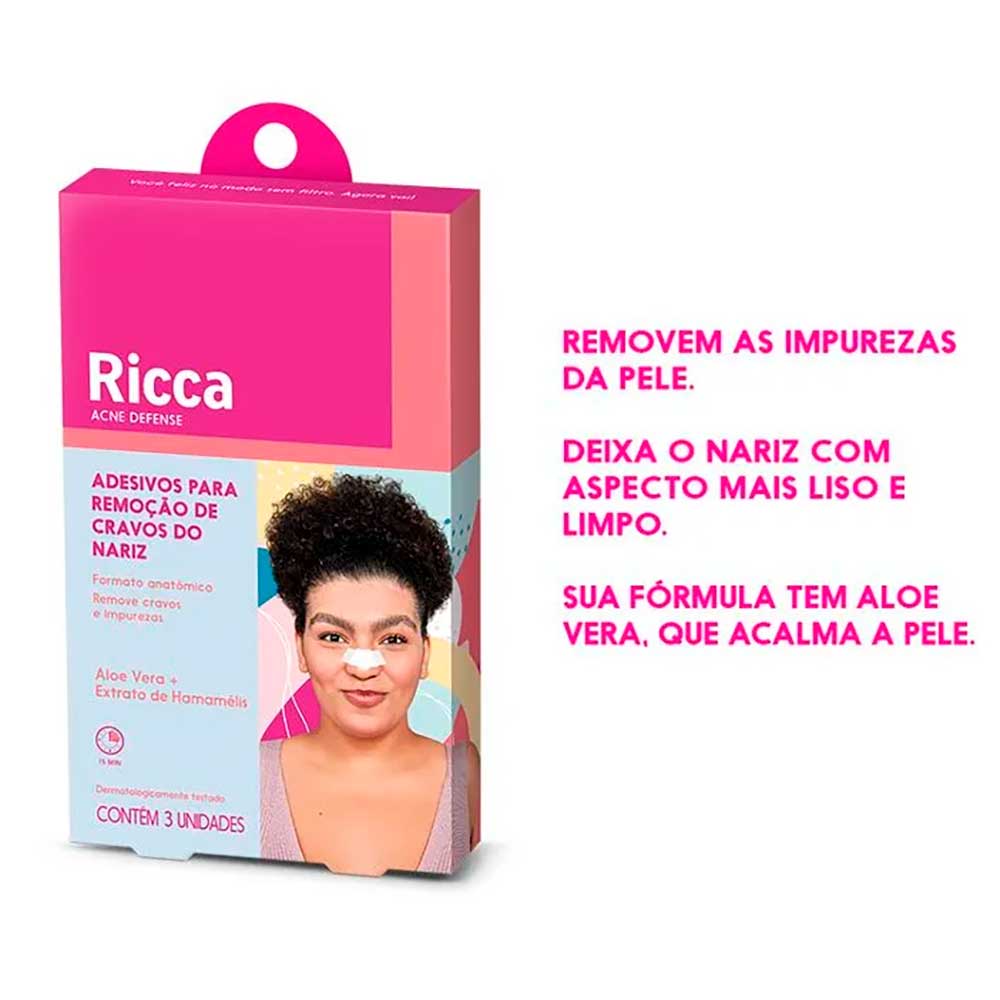 Fita Adesiva para Retirar Cravos Ricca