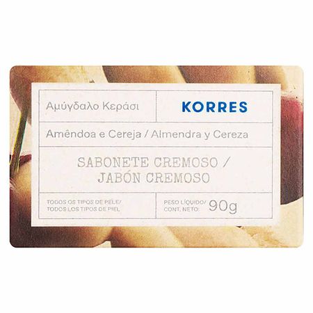Sabonete-em-Barra-Korres-–-Amêndoa-Doce-e-Cereja-90g--1