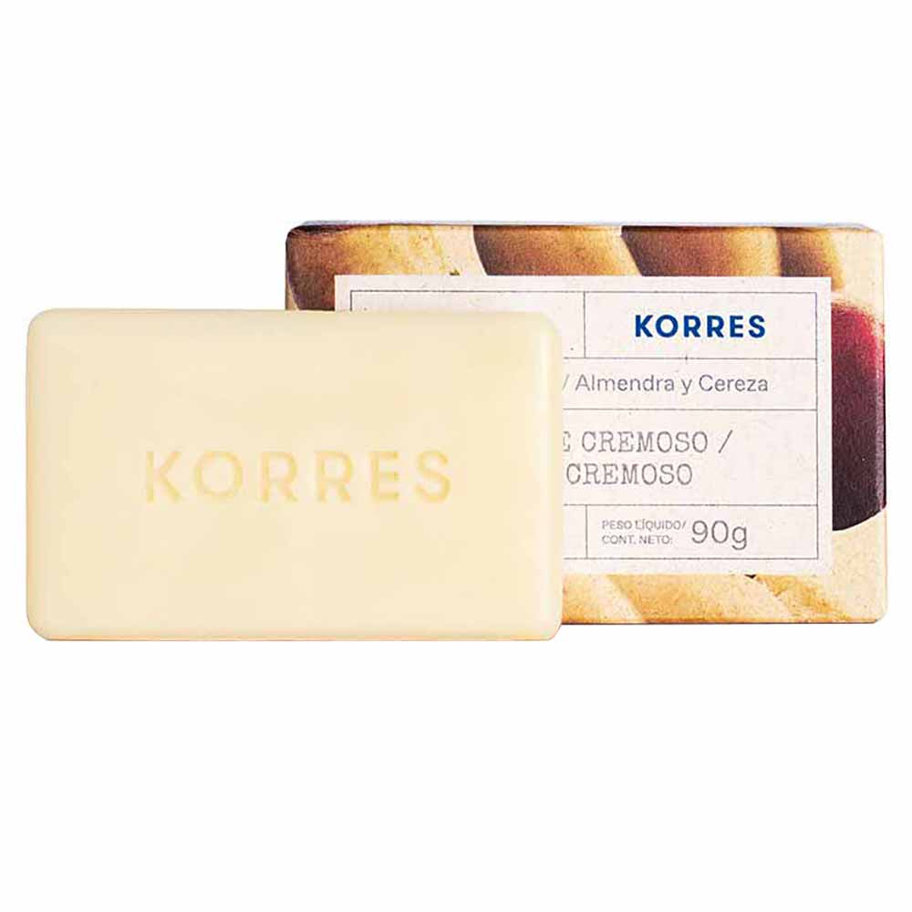Sabonete em Barra Korres – Amêndoa Doce e Cereja