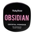 Pó Compacto Ruby Rose Obsidian Crystal Powder PC20