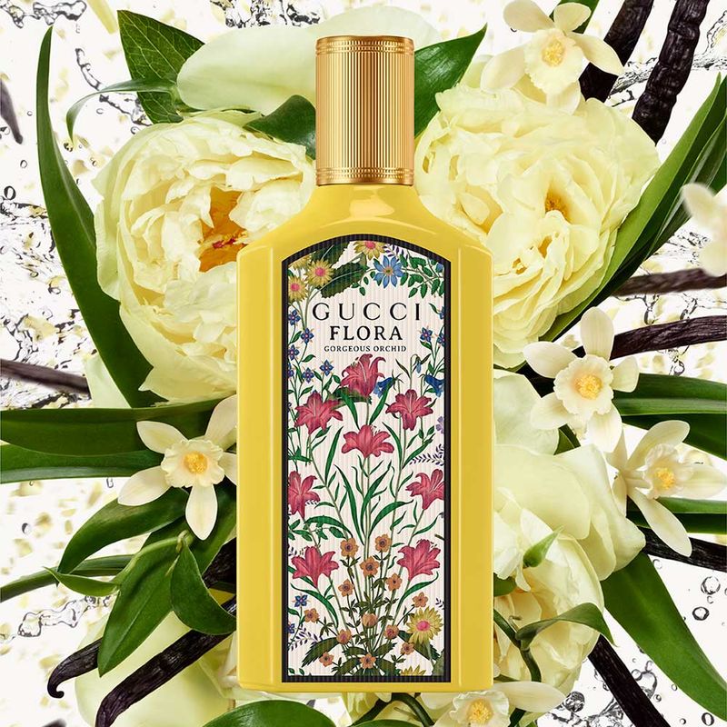 Perfume Gucci Flora Orquidea Eau de Parfum Feminino - Época Cosméticos
