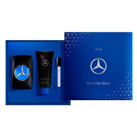 Coffret--Mercedes-Benz-Man-Kit---Perfume-Masculino-EDT-+-Gel-de-Banho-+-Travel-Size-Kit--2