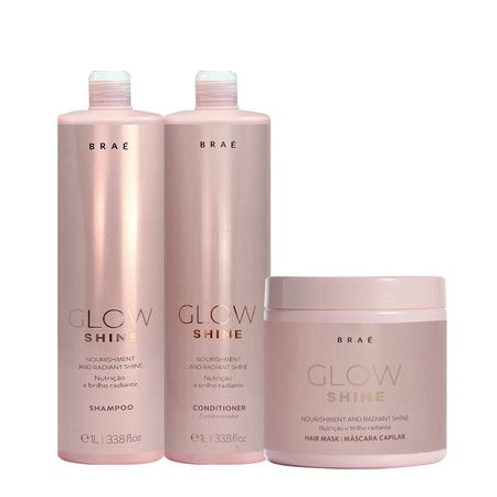 Kit-Braé-Glow-Shine-Shampoo-e-Condicionador-+-Máscara-Grande-(3-produtos)--1