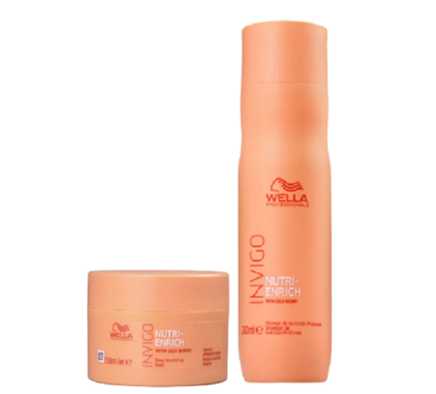 Wella Professionals Invigo Nutri-Enrich Kit - Shampoo 250ml + Máscara 150ml